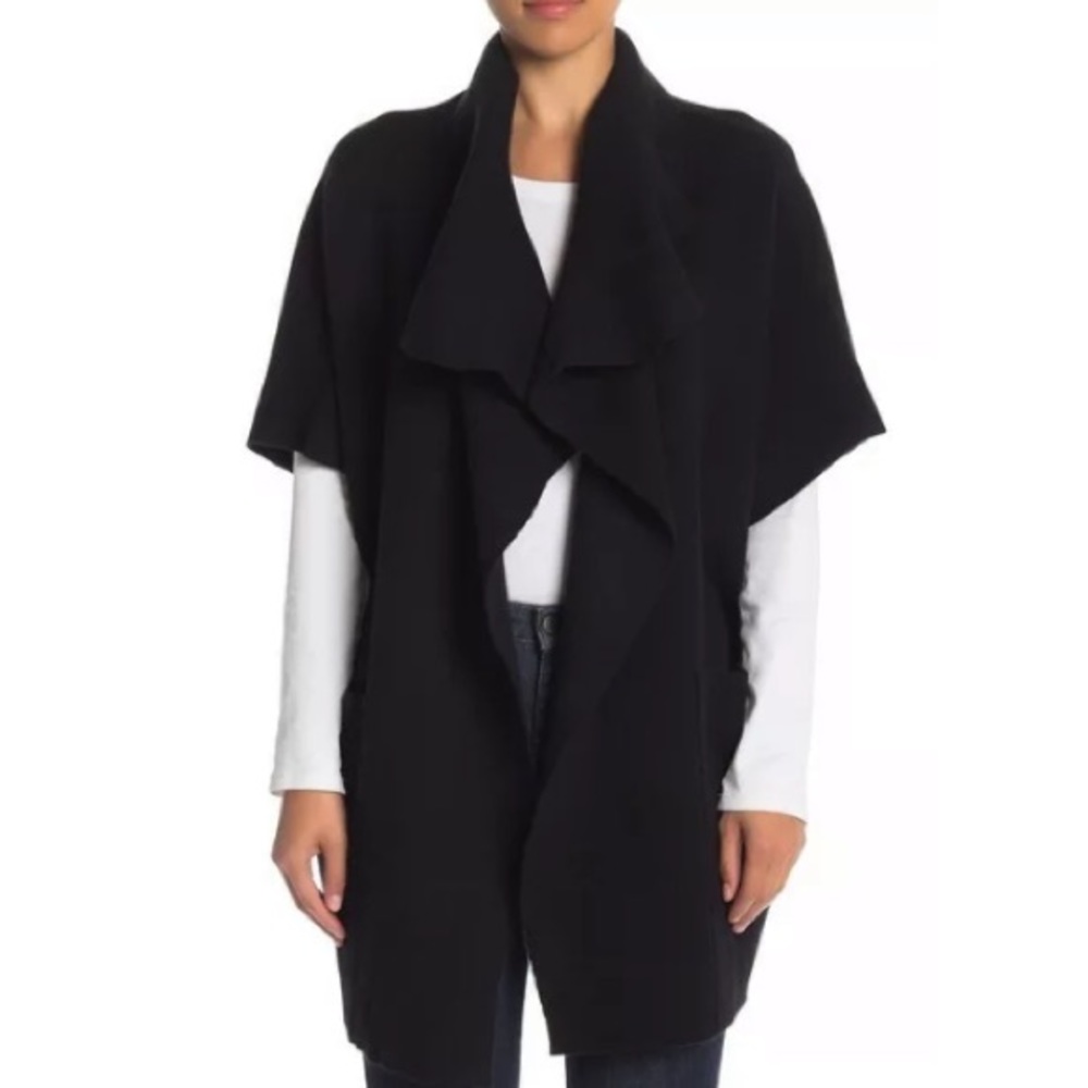 Roffe Drape Kimono Cardigan Sweater Anthropologie